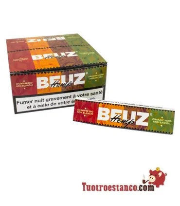 Beuz Organic Hemp Paper King Maat 110 mm - 50 boekjes