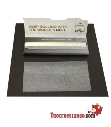 70mm Rizla Papier + Gewoon Zilver - 100 boekjes