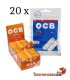 OCB Oranje 70 mm + 20 zakken OCB filters 6mm
