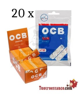 3.000 OCB Arancione + 3.000 Filtri OCB 6mm