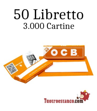 OCB Naranja 70 mm + 20 Bolsas Filtros Ocb 6mm