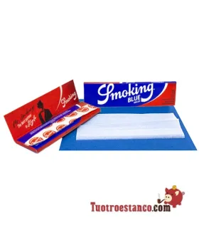 King Size Blue Tuxedo Paper 110 mm