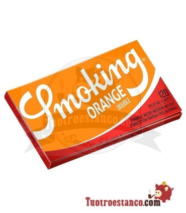 Orange Smoking Paper 70mm Double Window