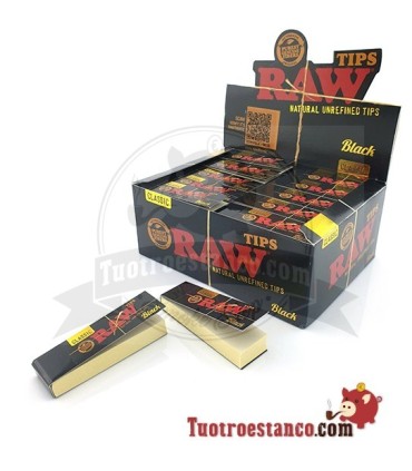 Filtres Raw noir - 1 cas de 50 livrets