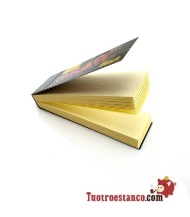 Raw Filtros de Papelão Preto - 1 Caixa de 50 Livretos