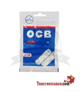 Filtres minces OCB 6 mm - 50 sachets de 150 filtres