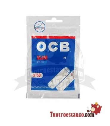 Filtres minces OCB 6 mm - 50 sachets de 150 filtres