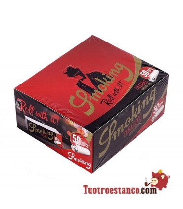 Estuche de Filtros de Cartón Smoking - 50 libritos