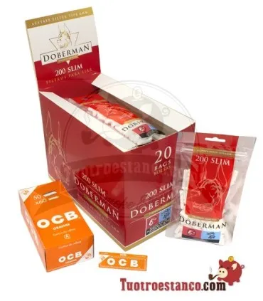 OCB Orange 70mm + 20 Dobermann-Filter 6mm