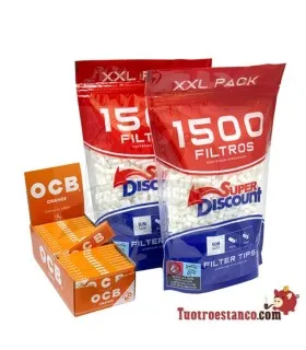 OCB Orange 70mm + 2 x Filter 1500 SD 6mm