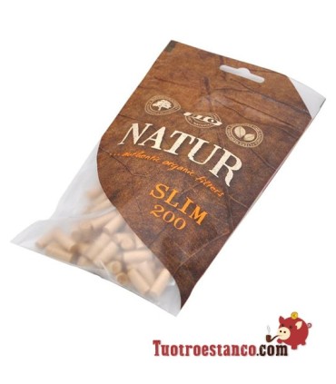 Filtros Orgánicos Natur de 6 mm 200 filtros