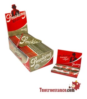 70 mm Double Window Organic Smoking Papier - 25 Broschüren