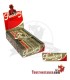 Papier smoking organique 1 1/4 de 78 mm - 25 brochures