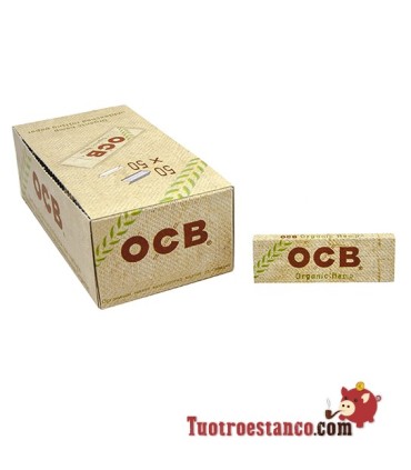 Papel OCB Orgánico Nº 1 de 70 mm - 50 libritos