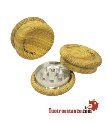 Champ Wooden Pattern 50mm Wood Grinder