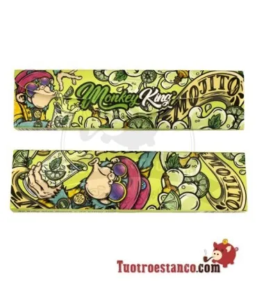 MOJITO Monkey Smell Paper Case 110 mm + Filters - 24 booklets