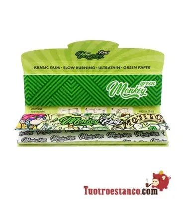 Monkey Smell King Size MOJITO Paper 110 mm + Filters