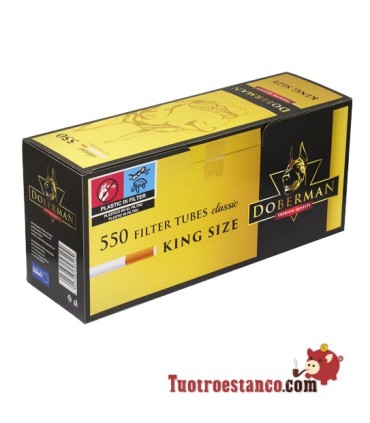 Tubos Doberman 550 - 1 cajita de 550 tubos