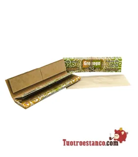 Cigarette rolling papers Greengo King Size Slim + Cardboard Filter