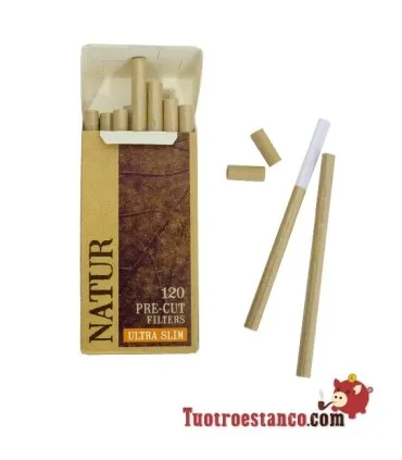 Precut Natur Filters Case 5.7 mm organic - 20 boxes