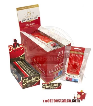 3.000 Smoking Brown 70mm + 4.000 Filtrer Doberman 6mm