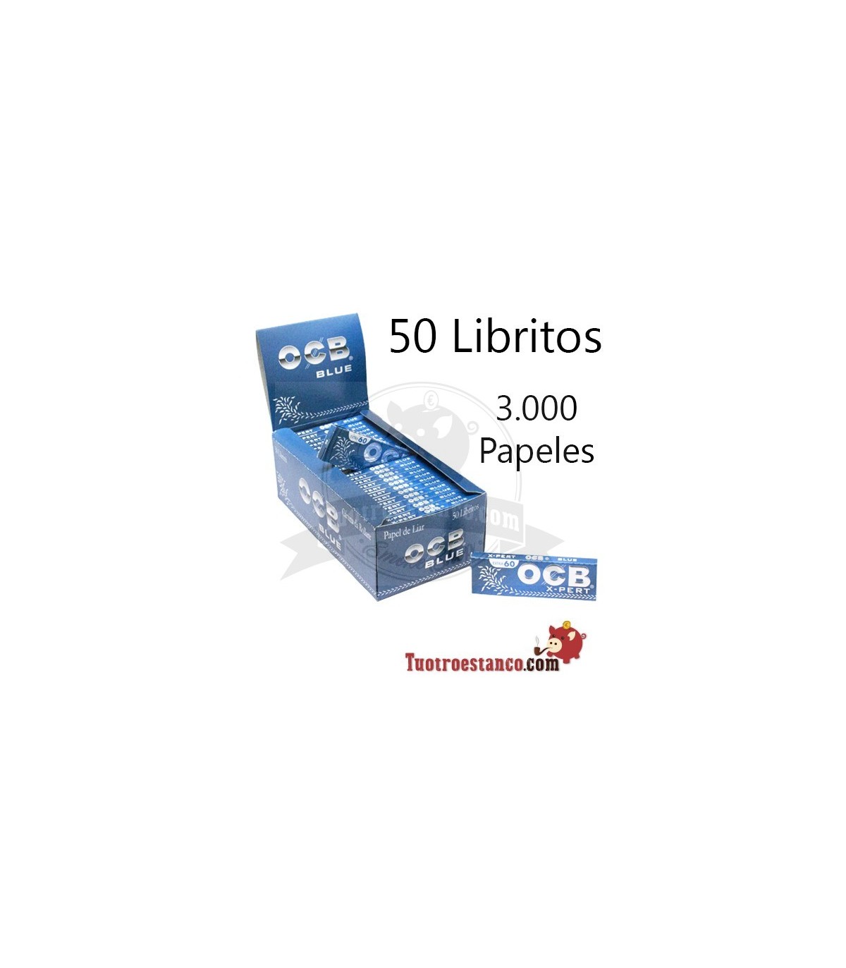 3.000 Cartine OCB Arancione 70mm + 3.000 Filtri 6mm
