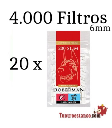 2 x OCB Doble Ventana 70mm + 20 Filtros Doberman 6mm