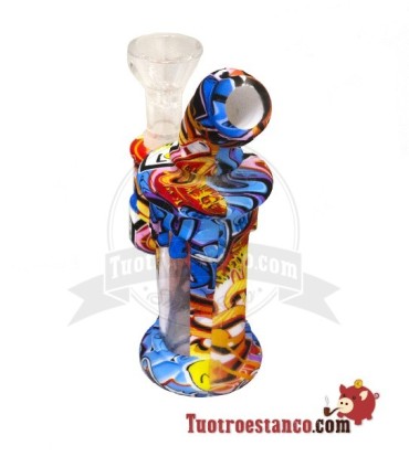 Diverse siliconen bong