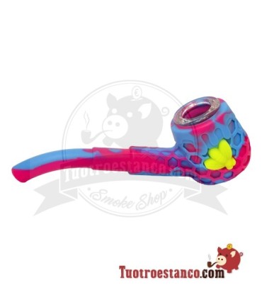 Classic Silicon Pipe + container en dabber