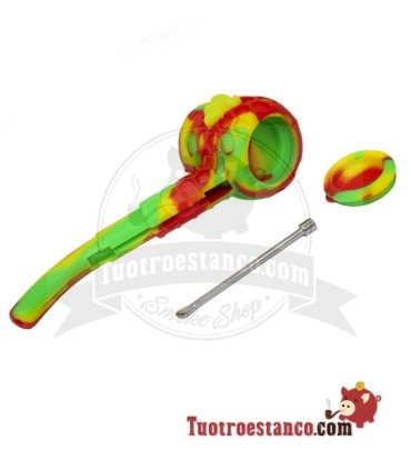 Classic Silicone Pipe + recipiente e dabber