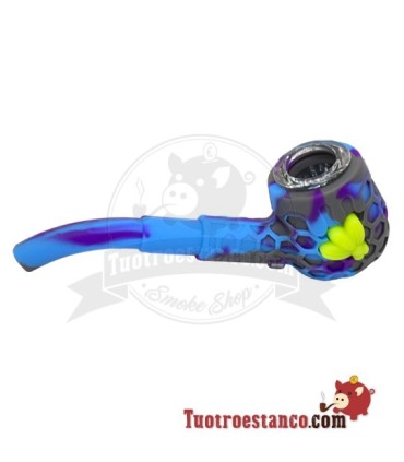 Tuyau en silicone classique + contenant et dabber