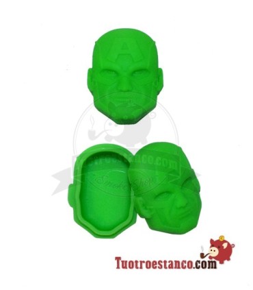 Envase de silicona Capitán America
