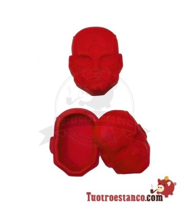 Envase de silicona Capitán America