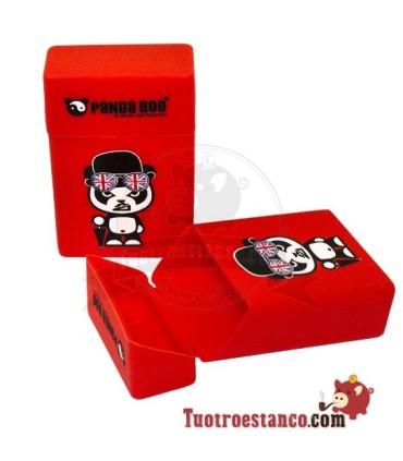 Panda Boo siliconen sigarettendoosje met 20 sigaretten