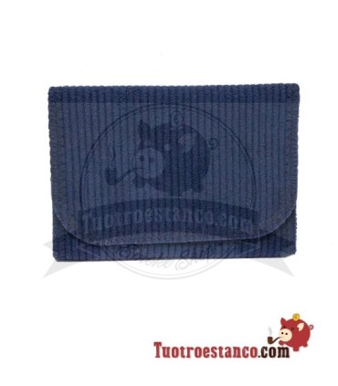 Porta-tabaco MINI Champ com toque em veludo cotelê