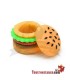 Recipiente de hambúrguer de silicone 9 ml