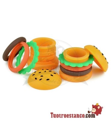 Envase de silicona Hamburguesa 5 ml