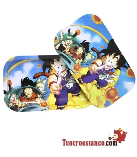 Vassoio metallico + coperchio della Dragon Ball 27x16cm