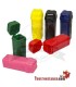 Plastic lighter jar + colored savarette