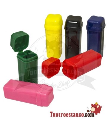 Plastic lighter jar + colored savarette