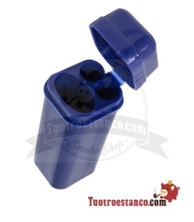 Bote de plástico para encendedor + savarette de colores