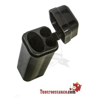 Bote de plástico para encendedor + savarette de colores