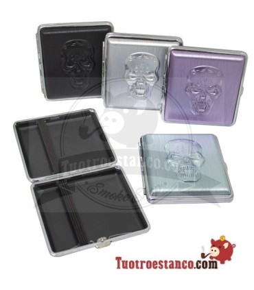 Champ Skull Relief 20 cigarros metálicos