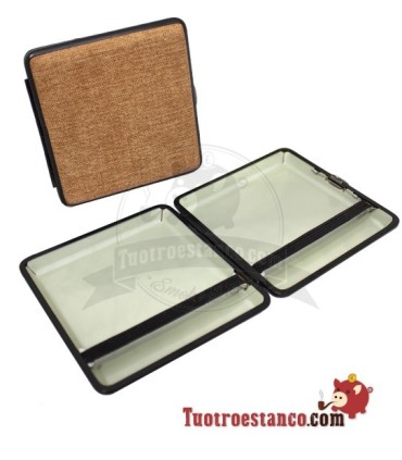 Pitillera metálica Champ Denim Style de 20 cig