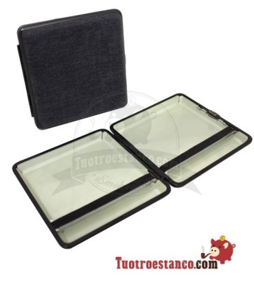 Pitillera metálica Champ Denim Style de 20 cig