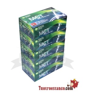 MCT Menthol Tubes with capsule - Pack 5 boxes of 100 units