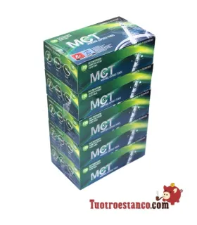 MCT Menthol Tubes with capsule - Pack 5 boxes of 100 units