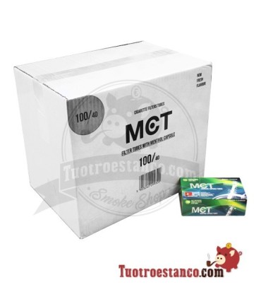 MCT mentholbuizen met capsule - Lade met 40 dozen van 100 eenheden