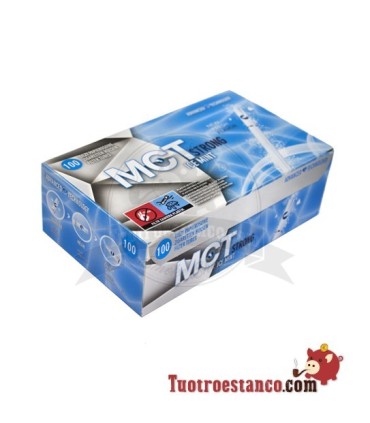 Tubos MTC Strong Ice con capsula 1 cajita de 100 unidades
