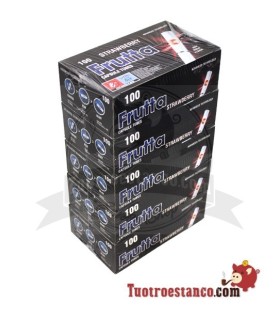 FRUTTA Strawberry Capsule Tubes - 5 boxes of 100 units